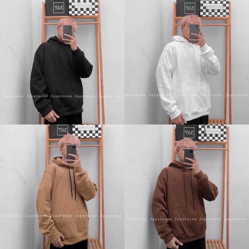 Áo Hoodie Trơn nỉ bông❤️/Nam nữ unisex/HOODIE TRƠN