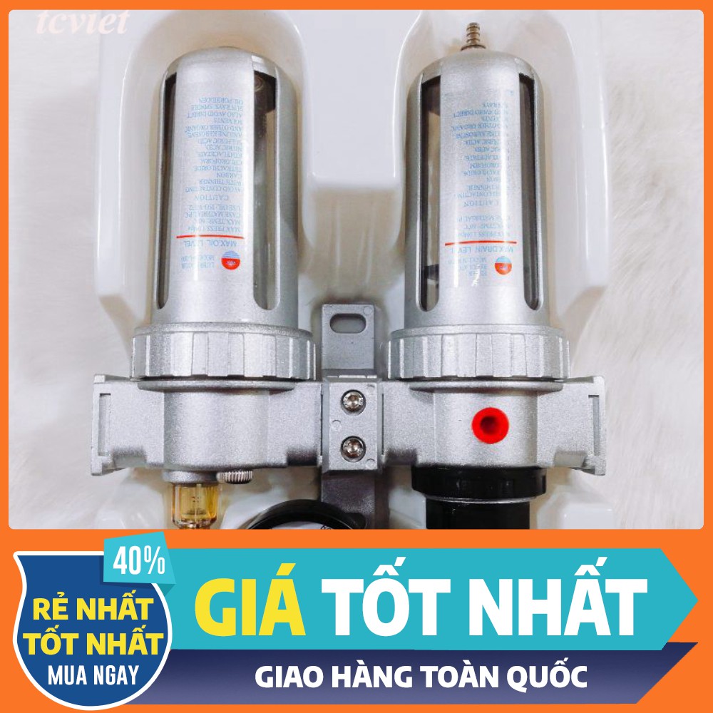 [ HÀNG CHÍNH HÃNG - GIÁ TỐT NHẤT ] Bộ lọc nước đôi lớn dùng cho máy nén khí(CHO KHÁCH XEM HÀNG)