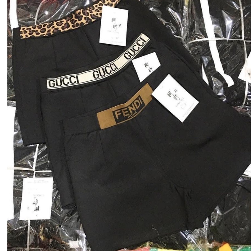 Quần Short nữ,quần đùi cạp chun lưng cao chất vải umi co giãn mặc thoải mái ANNA