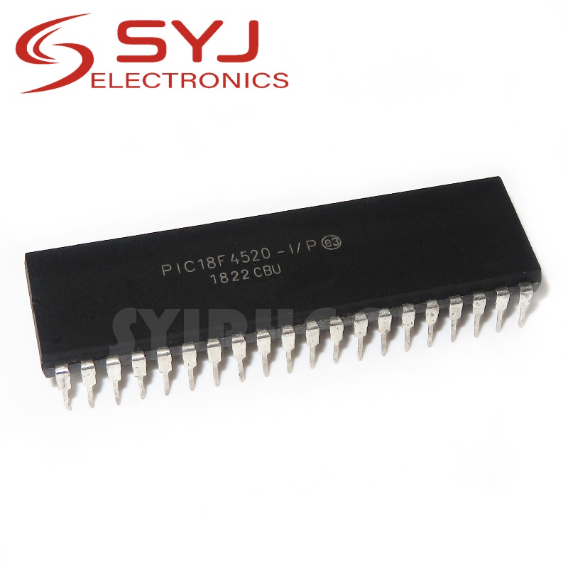 1 Cái Đèn FLASH PIC18F4520-I/P PIC18F4520 4520 MCU 8BIT 32KB Kb