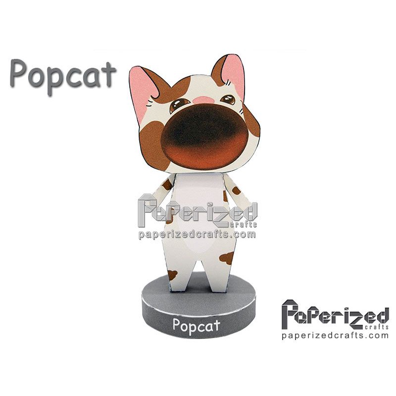 Mô hình giấy PopCat