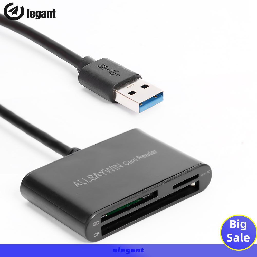 Đầu Đọc Thẻ Nhớ Egx3 Trong 1 + Thẻ Cf Usb3.0 Tốc Độ Cao