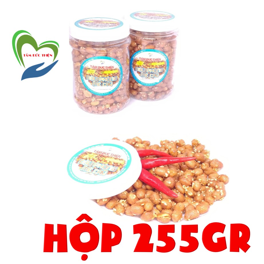 Giá Hủy Diệt-Đậu Phộng Mè Cay 255GR(Vị Cay Nhẹ) Thương hiệu Tâm Đức Thiện - Dành Cho Khách Sỉ