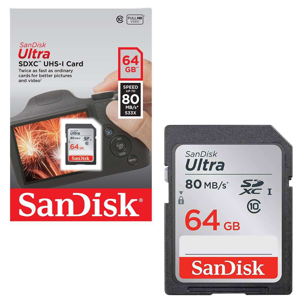 Thẻ nhớ SDXC 64gb Ultra 533x (80MB/s)