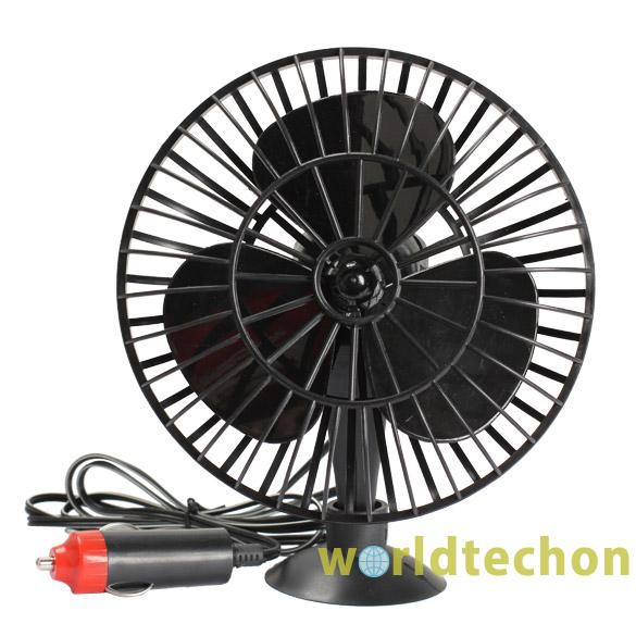 Quạt Mini Tự Động 12v Gắn Xe Hơi Tiện Dụng