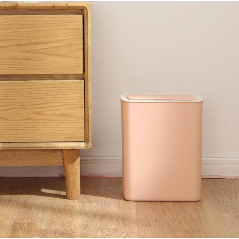 Thùng rác thông minh cảm biến sạc usb 25.3x18.5x30cm,,,