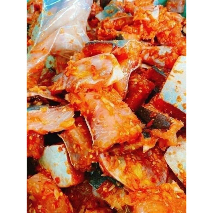 1Kg Khô cá dứa 1 nắng ướp tỏi ớt ( Hàng đông lạnh - Ship hỏa tốc )