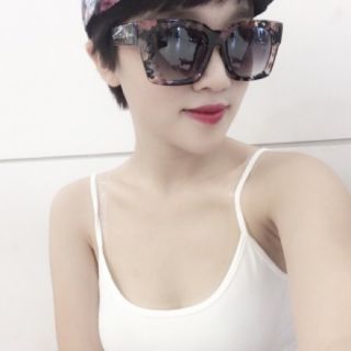 Áo Hai Dây xuất dư xịn F21 màu trắng