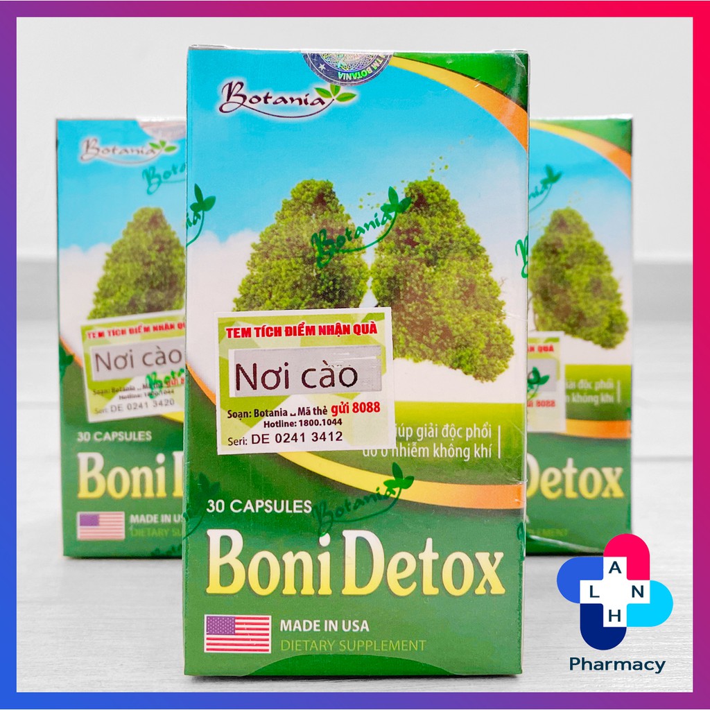 BONIDETOX - Thực phẩm bảo vệ sức khỏe.
