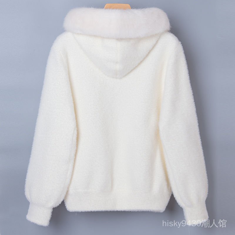 Áo Khoác Hoodie Dày Dáng Ôm Màu Sắc Thời Trang Thu Đông Cho Nữ 2022