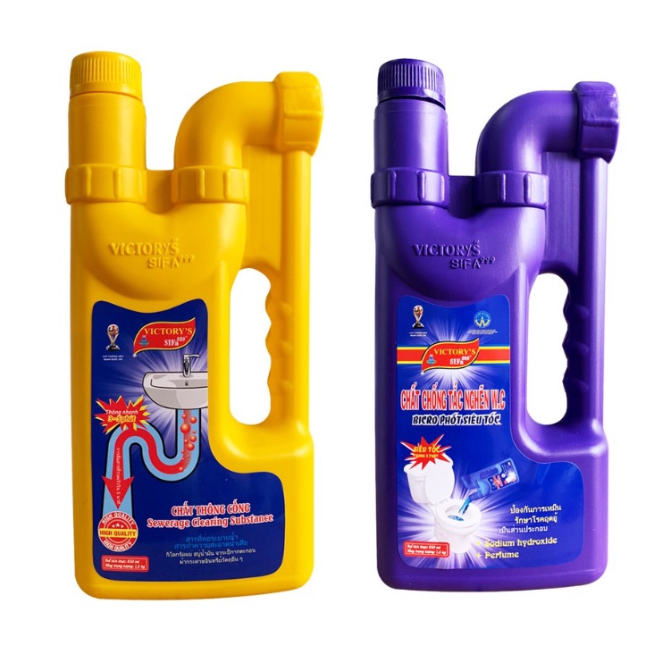 CHẤT THÔNG CẦU CỐNG 1.6KG SIFA, TRỊ TẮT NGHẼN BỒN CẦU, ĐƯỜNG CỐNG SIÊU TỐC