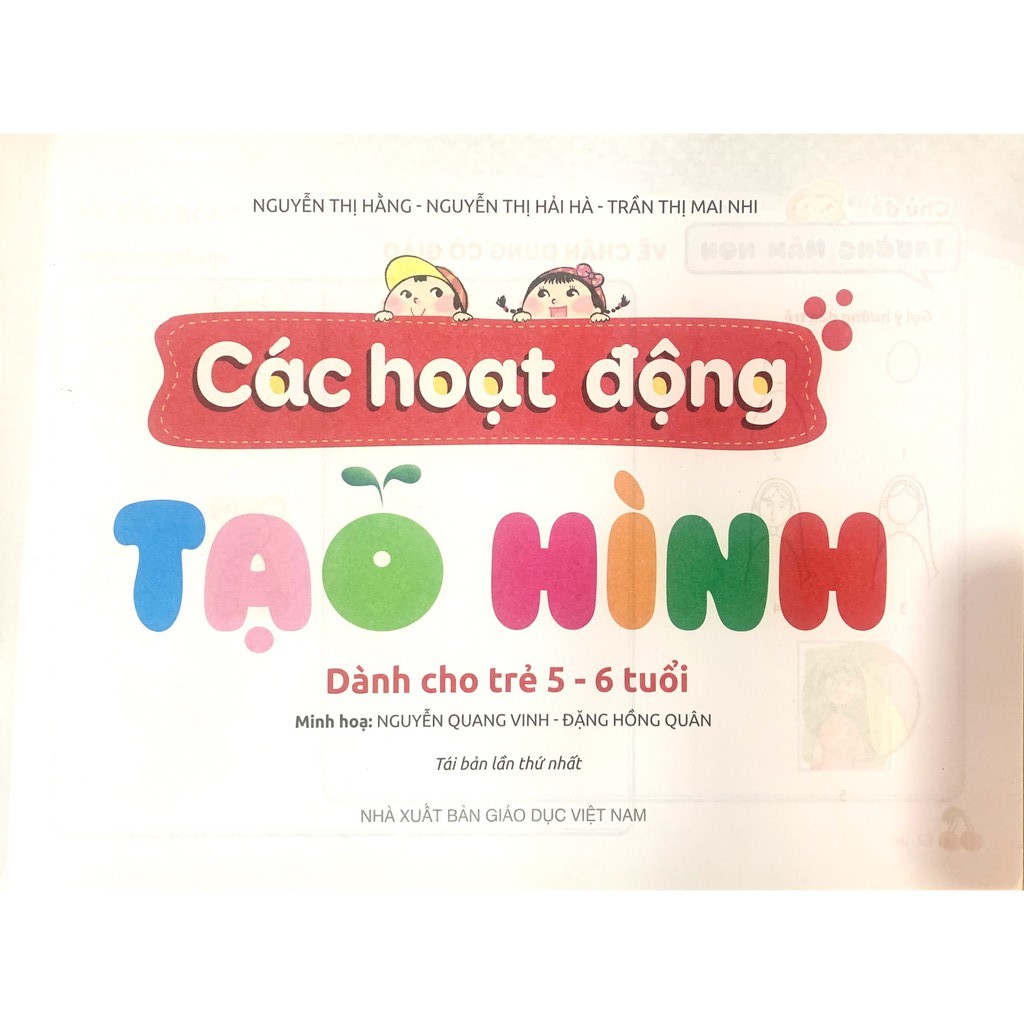 Sách - Các hoạt động tạo hình