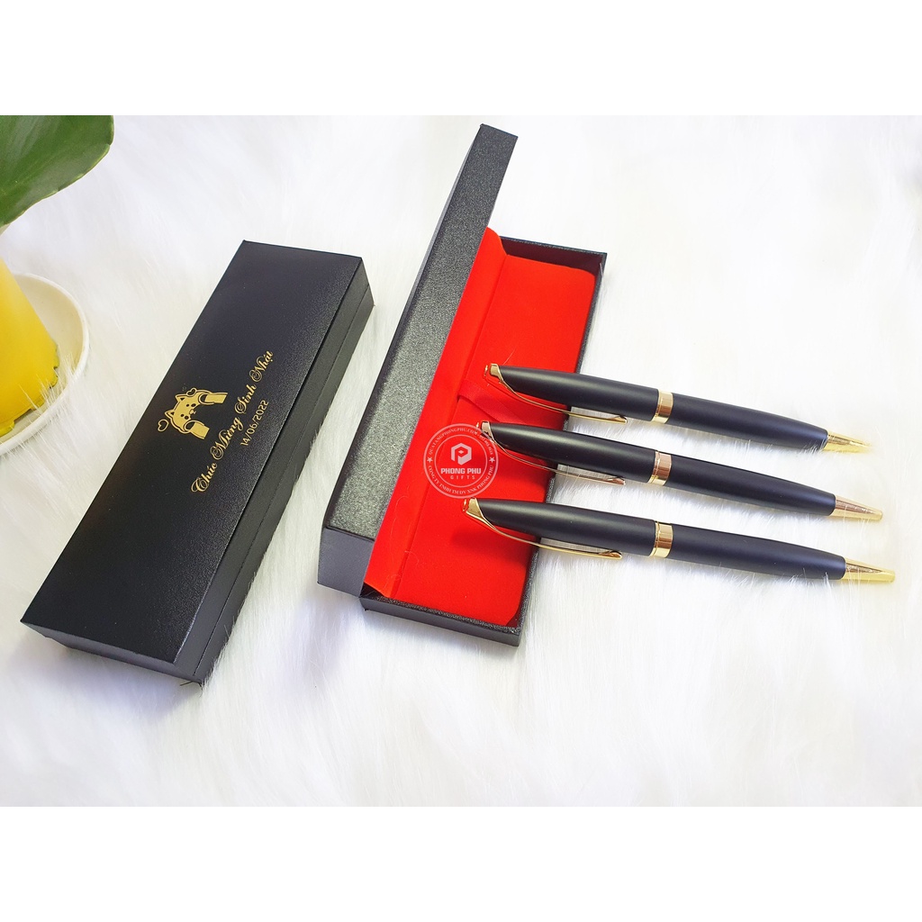 Bút Ký - Khắc Tên, Chữ, Logo theo yêu cầu - Quà tặng sinh nhật, thầy cô, Quà tốt nghiệp, Khai trương... Chưa