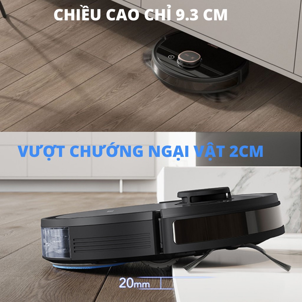 Robot Hút Bụi Lau Nhà Ecovacs T5 Hero - T5 Max -T5 POWER Thava Shop BH 12 Thang ko