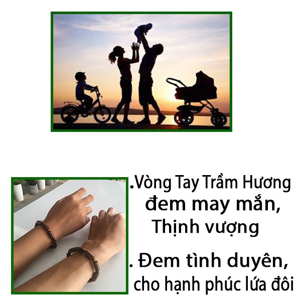 Vòng Tay Trầm Hương 🔥 Thời Trang Tốc Hạt Tròn 🔥 (6/7/8/10/12/14/16/18 LY)