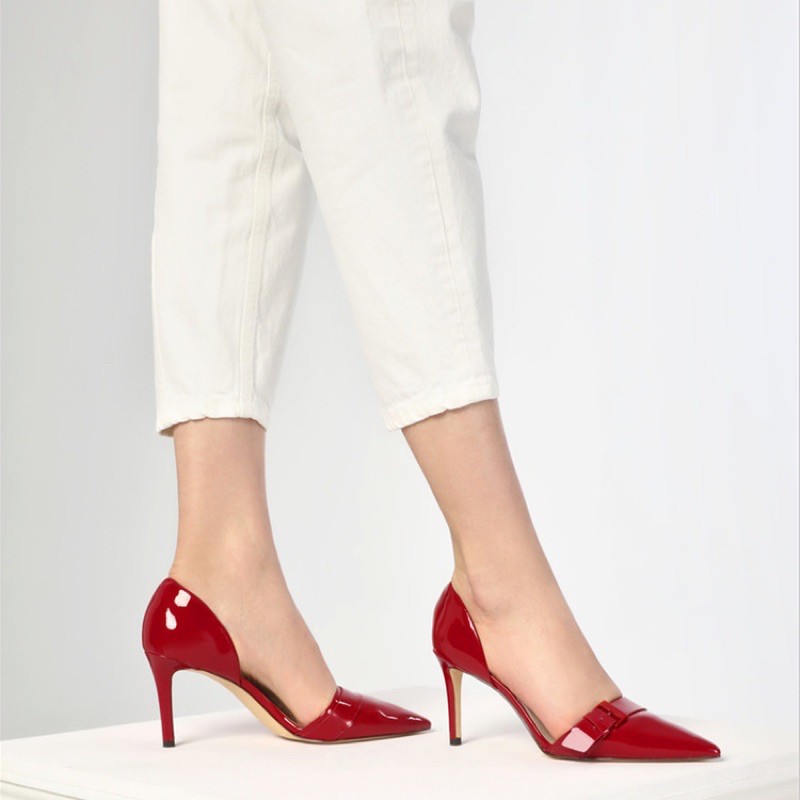 GIÀY CAO GÓT CK DA BÓNG CÁCH ĐIỆU