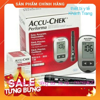 Máy đo đường huyết accu-check Performa tặng hộp que thử 10 que