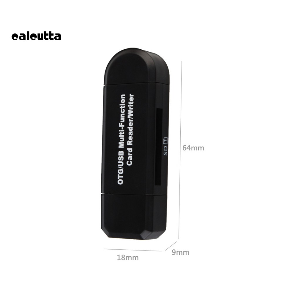 Đầu Đọc Thẻ Nhớ Micro Usb Sd Tf Otg Cho Điện Thoại / Laptop