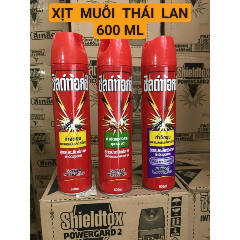 XỊT MUỖI- CÔN TRÙNG THÁI LAN 600ML Bình XỊT MUỖI- CÔN TRÙNG THÁI LAN 600ML