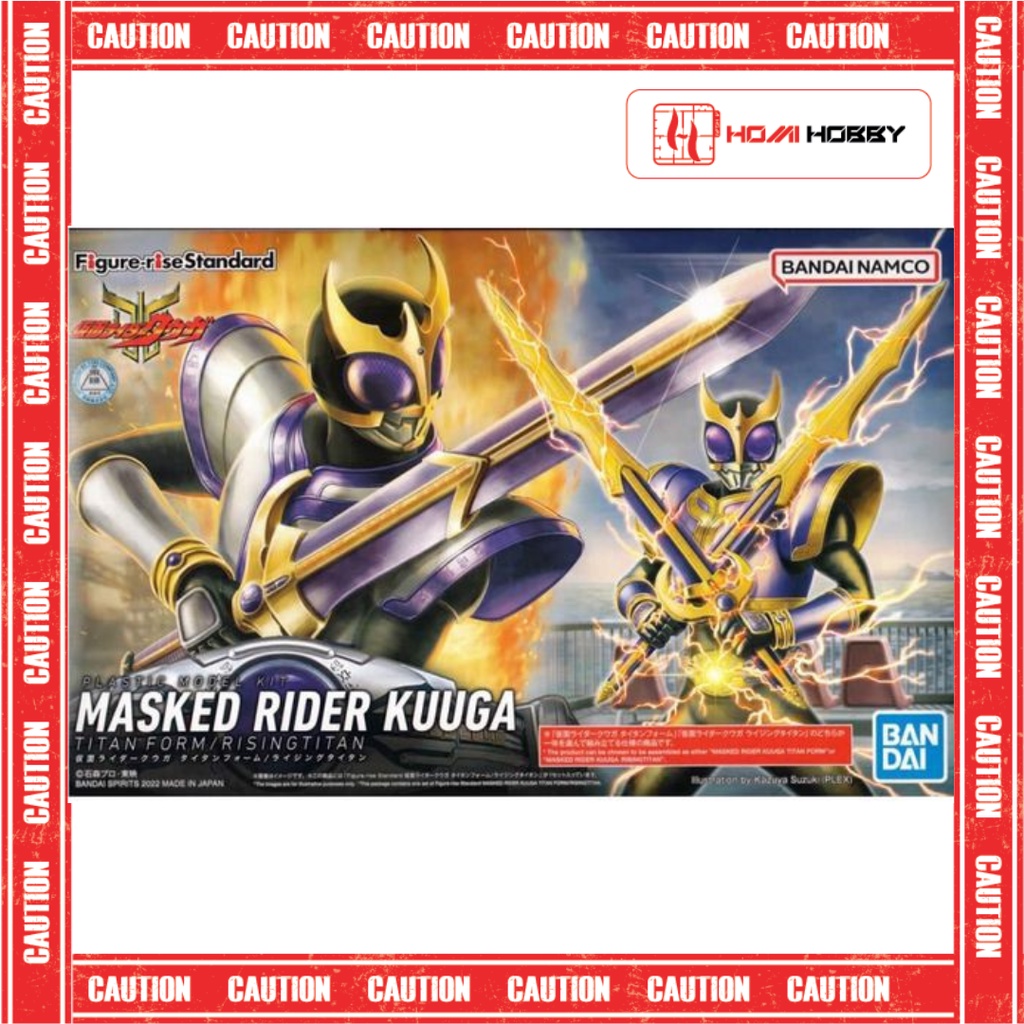 Mô hình lắp ráp Figure Rise Kamen Rider Kuuga Titan Form/RisingTitan