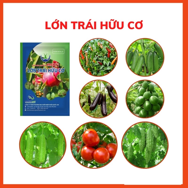 Phân bón hữu cơ 🍏 FRESHIP 🍏 Combo 400 gói giúp nuôi trái lớn nhanh, sáng bóng, đẹp màu