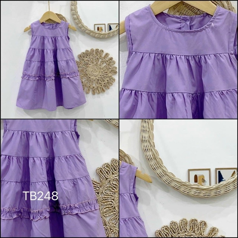 Váy 3 lỗ tím 12-35kg