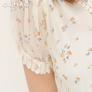 Đầm hoa cổ đăng ten DA985 GUMAC
