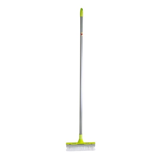 CÂY CHÀ SÀN VÀ GẠT NƯỚC Scotch Brite 3M ĐA NĂNG - SỢI NYLON BỀN CHẮC CAO CẤP, TAY CẦM THÉP KHÔNG GỈ, GỌN NHẸ