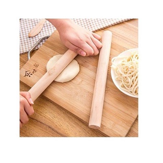 Cây Lăn Bột Làm Bánh Bằng Gỗ  28cm - Cán gỗ lăn bột làm bánh tiện dụng cho nhà bếp