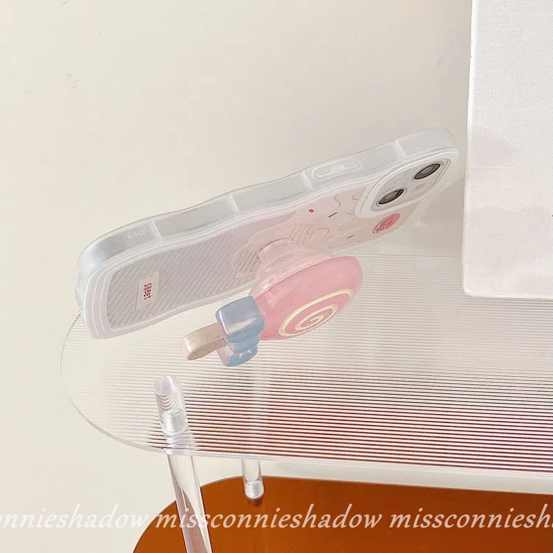 MissConnie Ốp Điện Thoại 3D Kèm Giá Đỡ Cho Realme 10C33 C30 9 9Pro + C11 8I 8 7 7I C25Y C12 C21Y C25 C35 C15 C25s C20 C20A C3 5s 5 5i 6i
