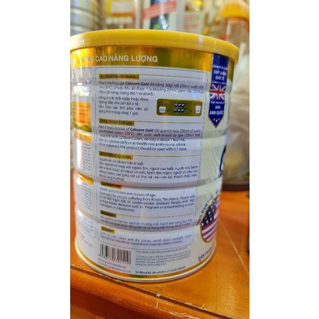 Sữa Calosure Gold (ít đường) 900gr
