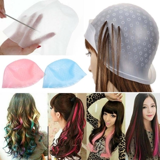 1 Mũ Silicone Nhuộm Tóc Highlight & Móc Đồ Ăn