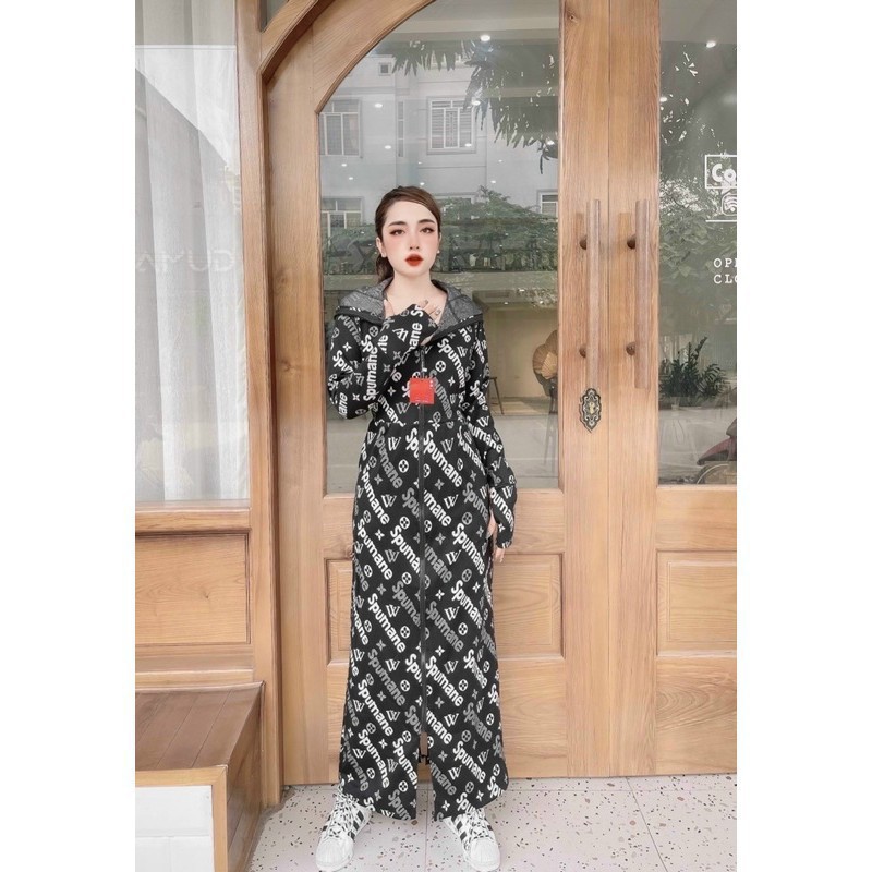 Áo choàng chống nắng nữ toàn thân vải Umi lạnh PHIÊN BẢN CO GIÃN THOẢI MÁI | BigBuy360 - bigbuy360.vn