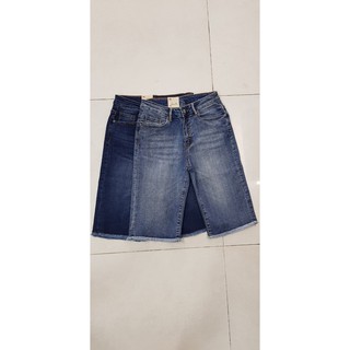 quần jeans lửng tua lai xuất dư