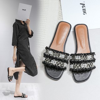 Dép Nữ Quai Ngang Thời Trang Size Lớn 34-43