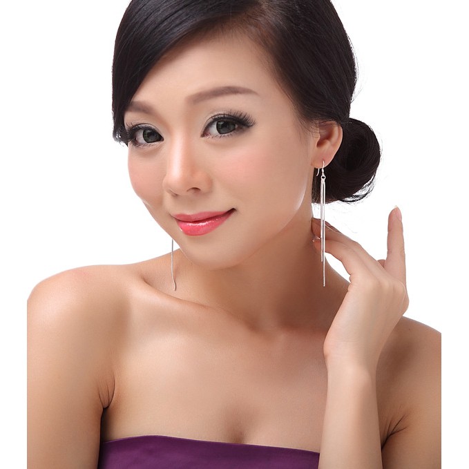 Đôi Khuyên Tai Dài Thiết Kế Độc Đáo Thời Trang Cho Nữ