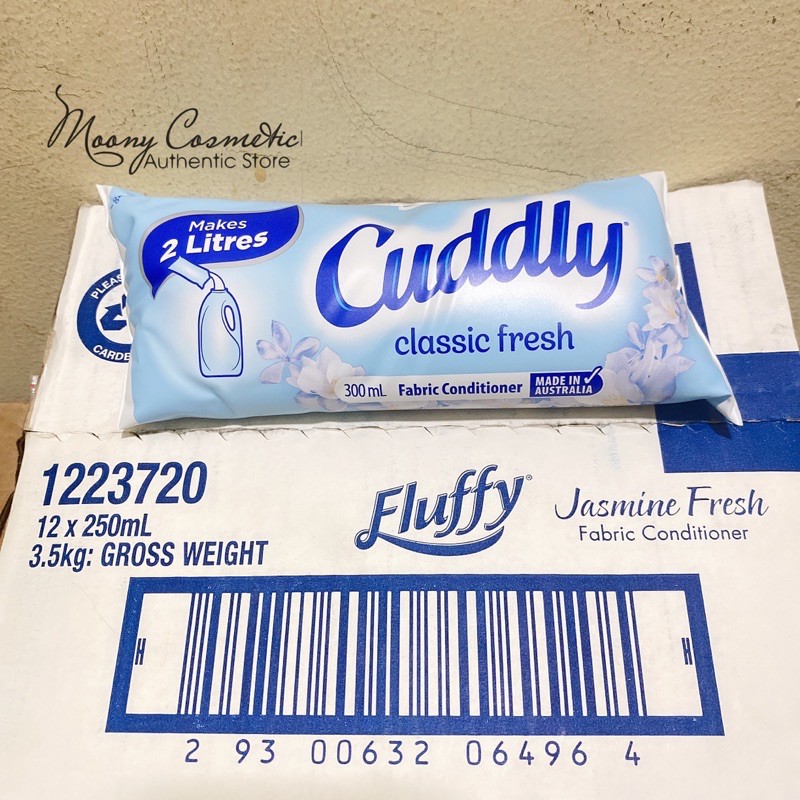 Nước xả vải cô đặc Fluffy / Cuddly Úc