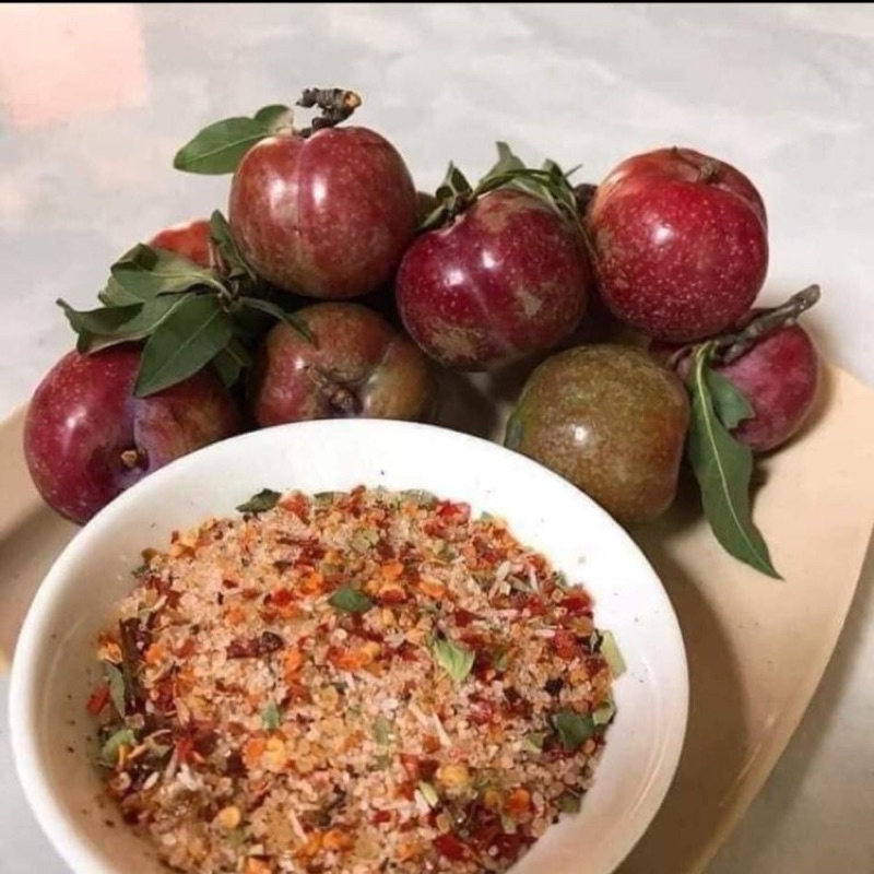 2 hộp muối chẩm chéo khô Tây Bắc