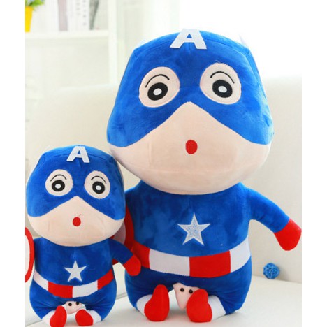 Gấu Bông Cusin Captain American 40Cm