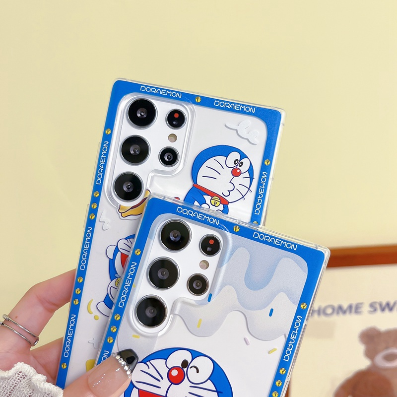 Ốp Điện Thoại Hoạt Hình Doraemon Cho Samsung Galaxy M53 M33 M23 A73 A53 A33 A22 A32 5G A52 A52S A72 A42 M42 A12 M12 5G A23 A13