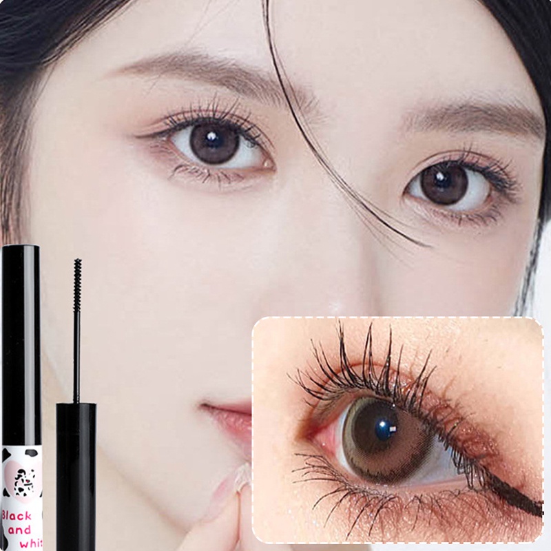 Mascara Màu Đen / Nâu Làm Dày / Cong Mi Nhanh Khô Chống Nhòe Không Thấm Nước