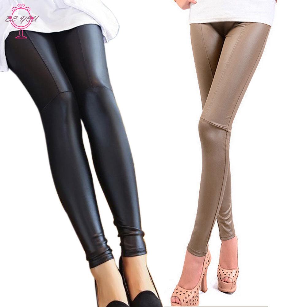 Quần legging da giả siêu mỏng thời trang cho nữ