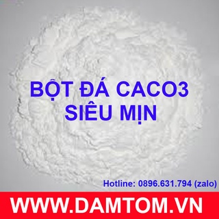Bột đá caco3 bột đá trắng mịn túi 1kg