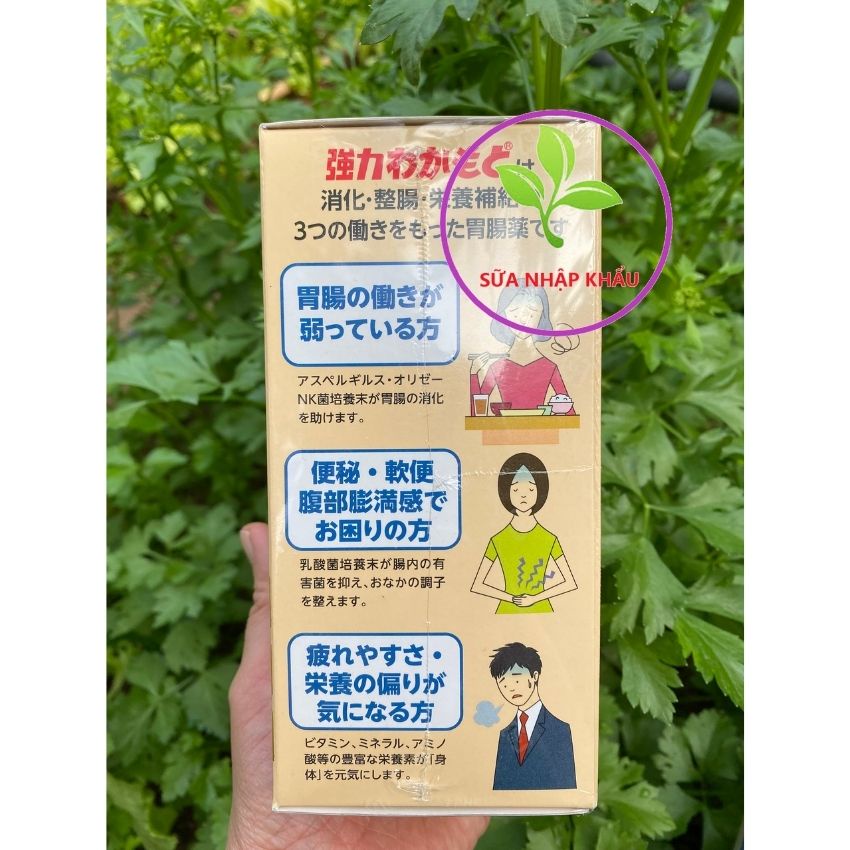 Viên uống hỗ trợ dạ dày và tiêu hóa tốt Strong Wakamoto Nhật Bản hộp 1000 viên