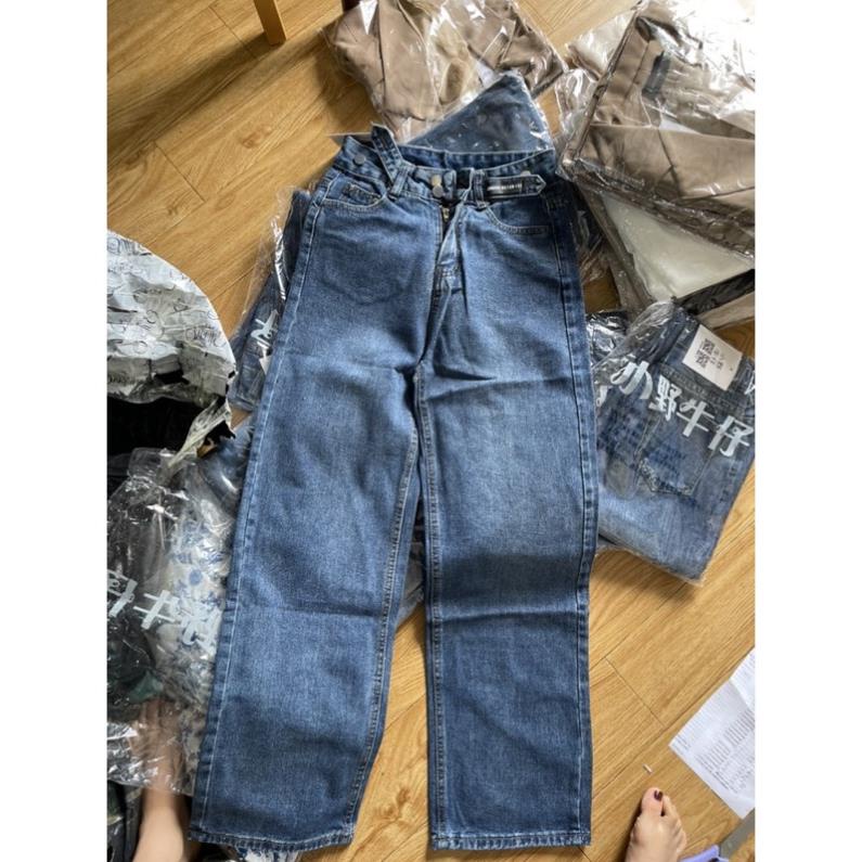 NEW ARRIVALS HÀNG Có SĂN- Quần JEAN 2 CÚC ĐẬM CẠP CAO SIÊU HACK DÁNG   KÈM ẢNH THẬT SHOP CHỤP 100%
