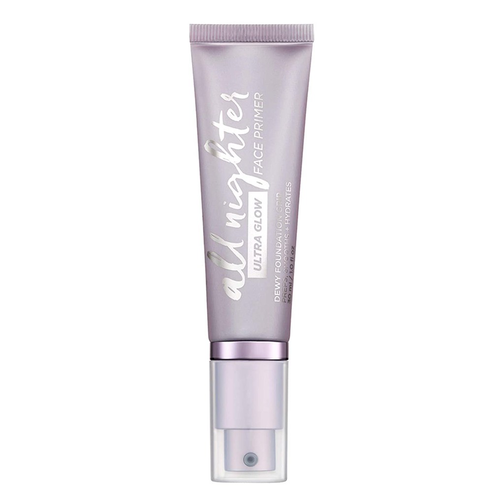 Urban Decay - Kem Lót Căng  Bóng All Nighter Ultra Glow Face Primer Dewy Foundation 30ml