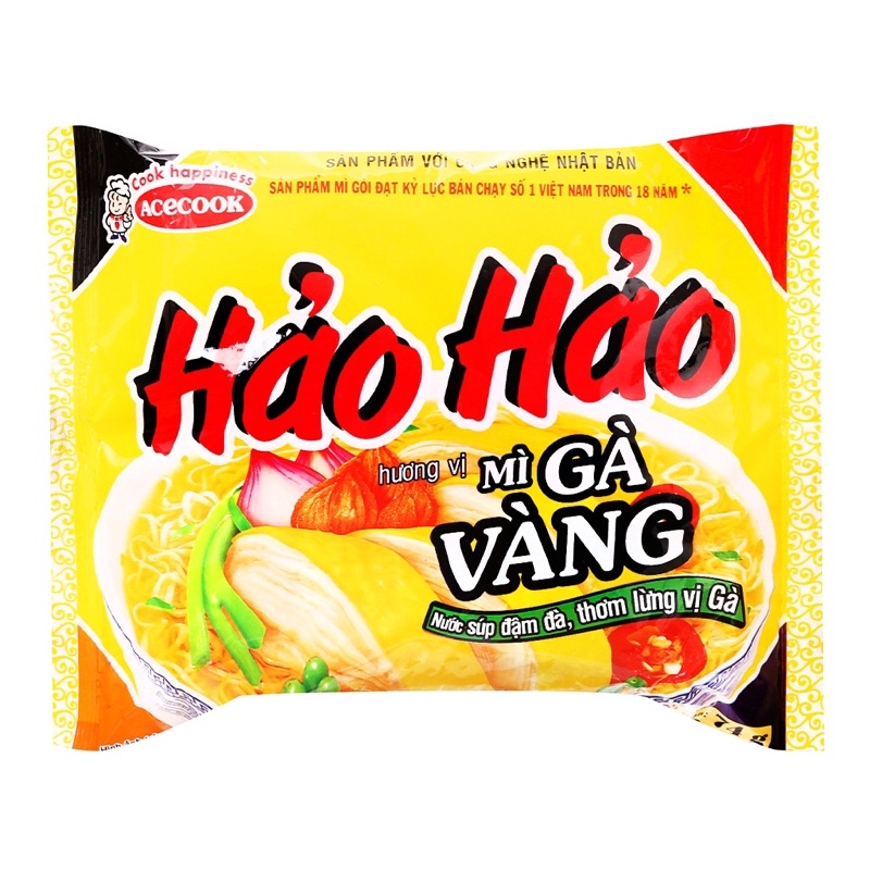 Mì hảo hảo gà vàng 74g