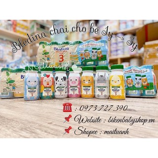 Sữa nước Bledina dạng chai cho bé 1y-3y (250mlx18h) Date 2/2021