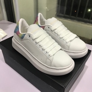 giày thể   thao Mcqueen nữ cầu vồng  | ảnh thật |