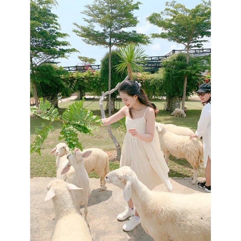 Chiếc đầm 2s maxi xinh xắn | BigBuy360 - bigbuy360.vn